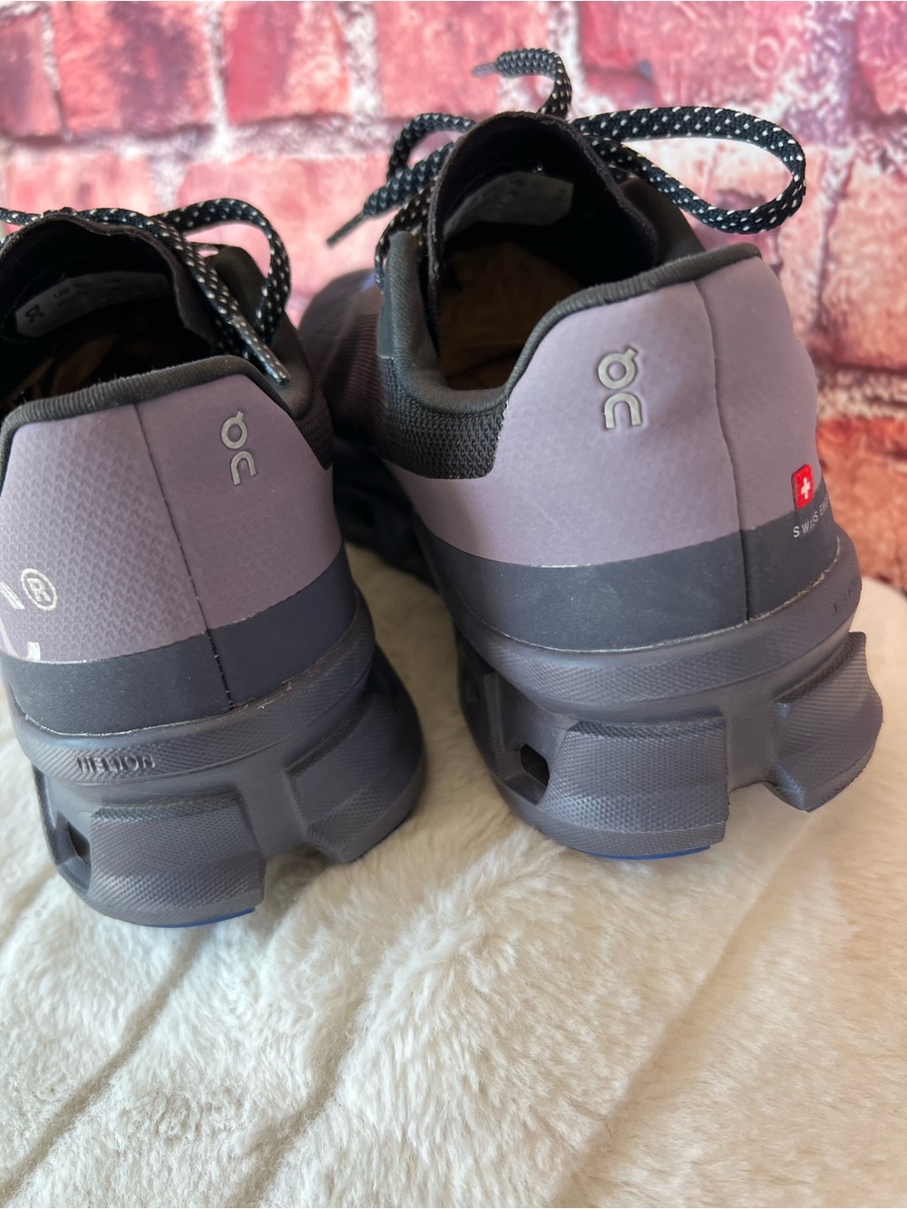 On Cloudmonster 1 Running Shoes Women's Size 9 Black Magnet Grey - Picture 7 of 9